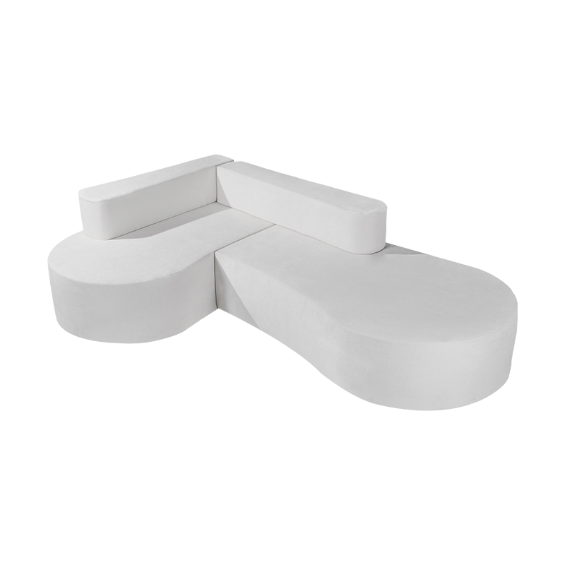 ARCCOMP Vakuumkomprimiertes, gebogenes, modulares Schaumstoffsofa